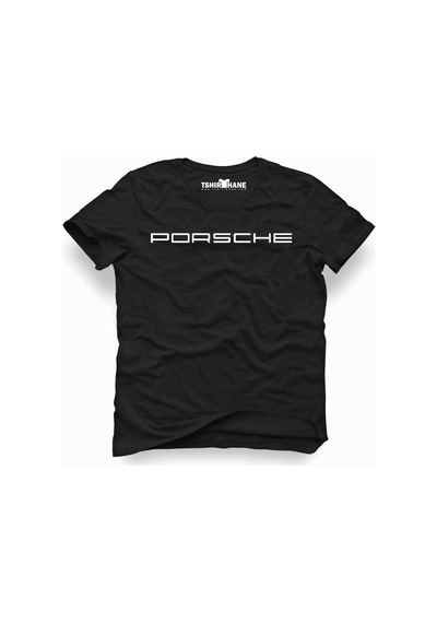 Tshirthane Porsche Logo Tişört Erkek Tshirt (292826099)