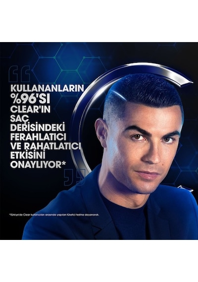 Clear Men Kepeğe Karşı Etkili Şampuan Cool Sport Menthol 350 Ml Yeni Ambalaj