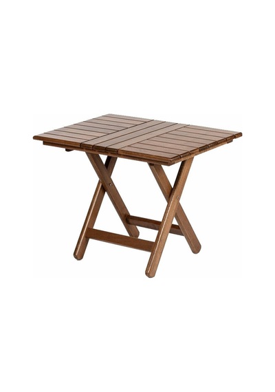Atina 50X70 Katlanır Ahşap Bahçe Balkon Sehpası