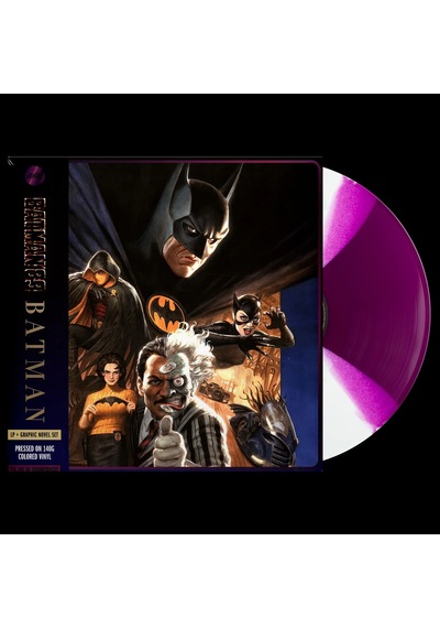 Danny Elfman - Batman '89 Original Motion Picture Score Graphic Novel Box Set Colored Vinyl -