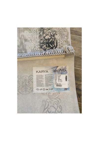 Karya 3403 Antrasit Halı Çok Renkli