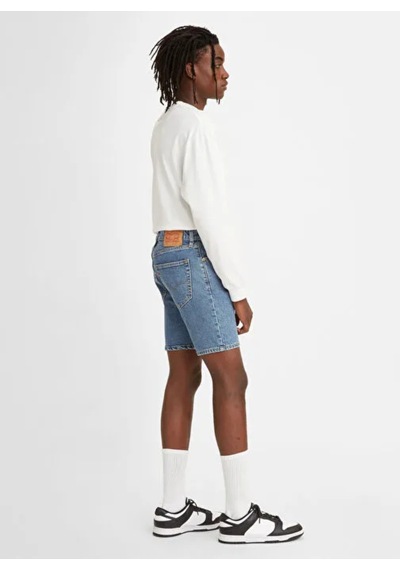 Levi's 412 Slim Fit Likrakı Esnek Kumaş Erkek Şort Mavi
