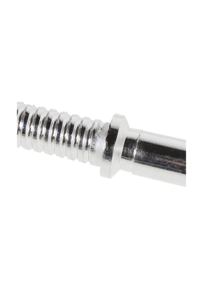 Unisex Düz Krom Bar Ds 1830, Gri, 183 Cm