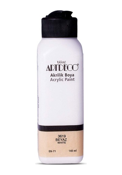 Artdeco Akrilik Boya, 140ml, Beyaz 3619 0,15 L