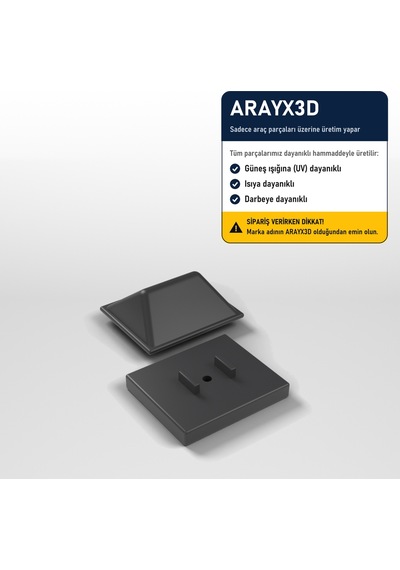 Arayx3d Opel Astra H Uyumlu Pandizot Titreşim Engelleyici Pandizot Takoz Plastiği 1 Adet Siyah