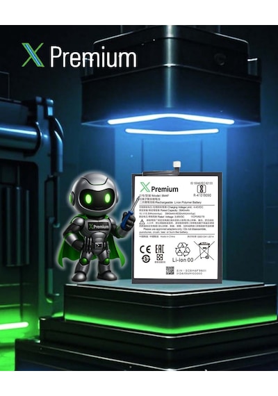 Xpremium Xiaomi Mı Cc9 Uyumlu Batarya Pil Süper Yüksek Kalite 4030 Mah Bm4f