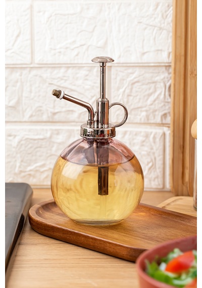 Perotti 15729 350 Ml Cam Yağlık Sirkelik Yağdanlık Şişesi Mor