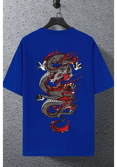 Unisex Chinesebox Baskılı T-shirt