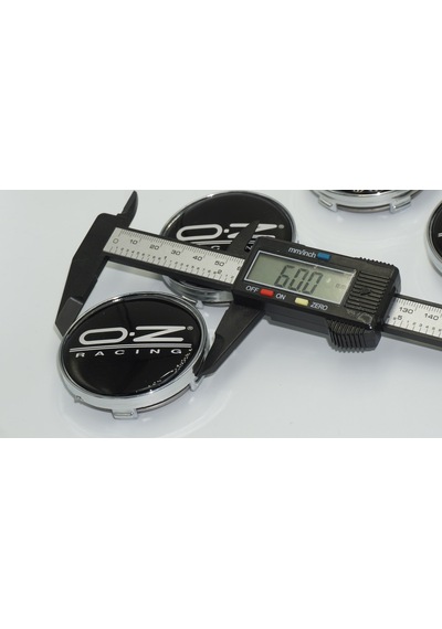 Oz Racing Jant Göbeği Kapak Seti 60mm Beyaz Gümüş