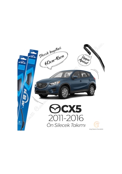 Rbw Mazda Cx5 2011 - 2016 Ön Muz Silecek Takımı