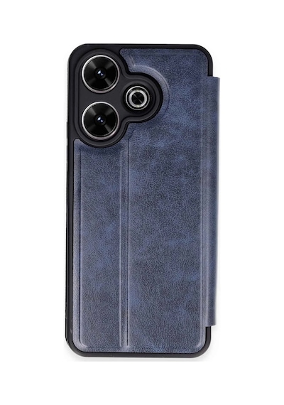 Cosmotex Newface Xiaomi Redmi 13 4g Kılıf Flip Cover - Lacivert