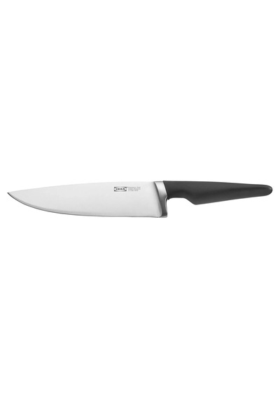 Ikea Vörda Şef Bıçağı 20 Cm Krom - Siyah Çok Renkli