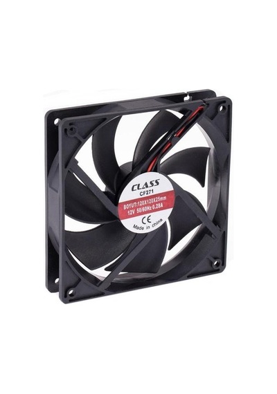 Class 120X120X25Mm Dc 12Volt Fan 1Adet