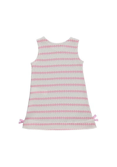 Civil Girls Fiyonklu 2-5 Yaş Elbise - Pembe Koyu Pembe