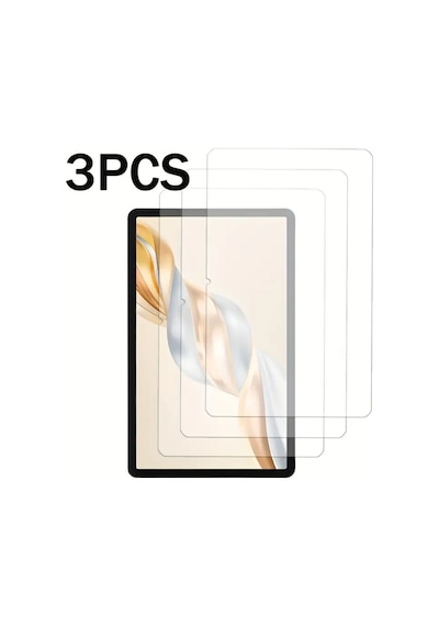 Honor Pad 10 12.1 Inç İle Uyumlu Tam Koruma Nano Esnek Tablet Kırılmaz Ekran Koruyucu 3 Adet