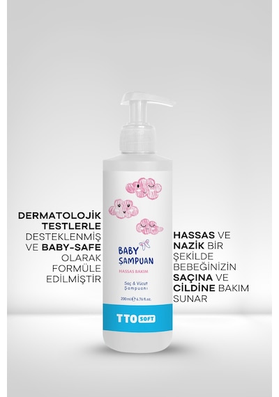 Tto Soft Bebek Şampuanı 200Ml