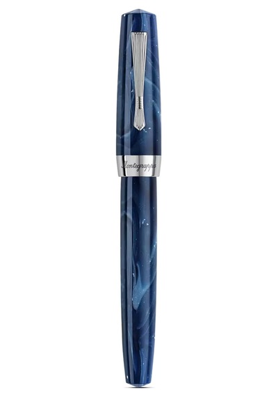Montegrappa Elmo 02 Nebula Dolma Kalem - F Uç Ise2r2ad Mavi