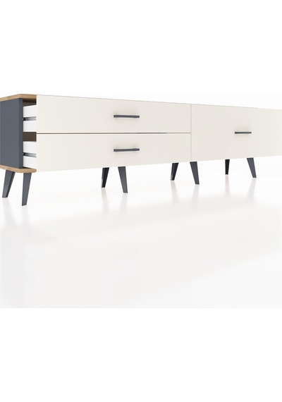 Arges Tv Ünitesi 3 Çekmeceli 176x30x51 Antrasit-çam/aytaşı Atlas Çam/aytası Arges Tv Ünitesi 3 Çekmeceli 176x30x51 Antrasit-çam/aytaşı Atlas Çam/aytası