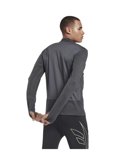 Reebok Fk6478 Re Quarter Zip Yarı Fermuarlı Erkek Sweatshirt Füme Füme