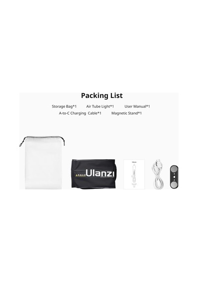 Ulanzi Ua12 Taşınabilir Air Tube Işık L092 Diğer