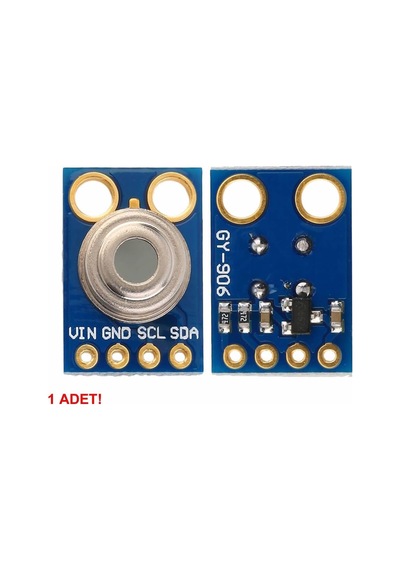 Tr Alkatronik Gy-906 Kızılötesi Sıcaklık Sensör Modülü -70c/380c Mlx90614 Termometre Temassız Dijital Isı Öl