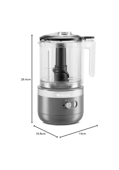 Cordless 1,19 L Mutfak Robotu 5kfcb519 Edg-charcoal Grey Acı Kahverengi