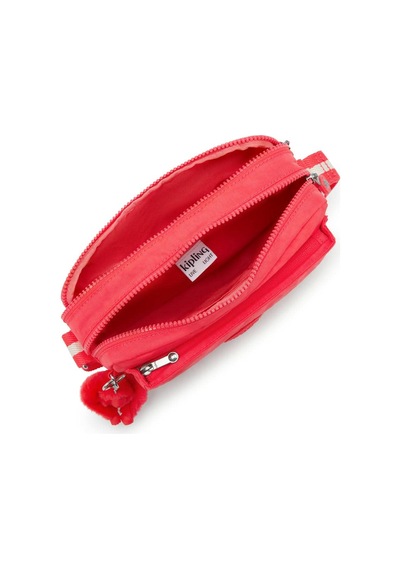 Kipling Abanu M Orta Boy Omuz Çantası Kırmızı