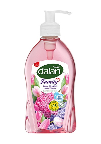 3 Adet Dalan Family Sıvı Sabun Bahar Çiçekleri 400 Ml 24731228