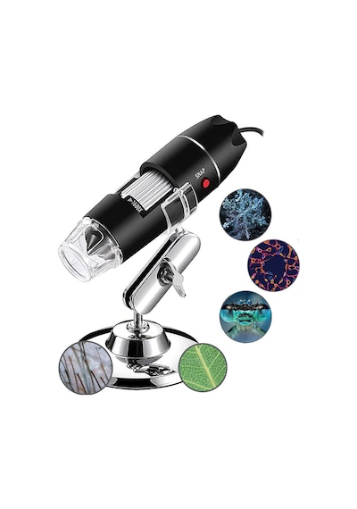 Alfalink 1600x Zoom 2mp Usb Dijital Mikroskop 8 Ledli Kamera