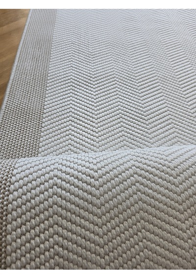 Elvey Home Lara Krem Bej Sisal İskandinav Extra Yumuşak Özel Kesim Kolay Temizlenen Salon Koridor Mutfak Halısı 01-krem/bej