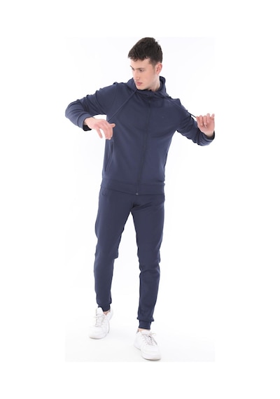 Erkek Scuba Fermuarlı Sweat Takım Lacivert