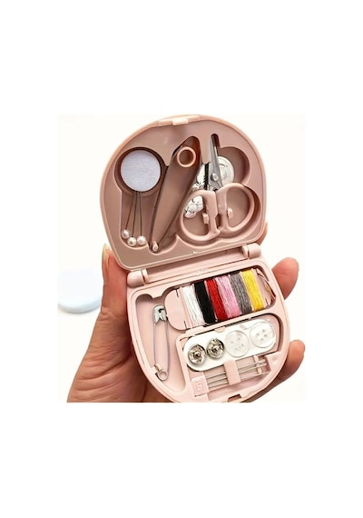 Taşınabilir Seyahat Tipi Mini Dikiş Seti, İğne, İplik, Makas Ve Tamir Aksesuarlarıyla Acil Durum Kit - Bgaaf24set001