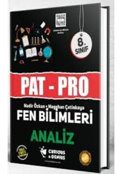 Curious&Genius 8. Sınıf Pat-Pro Fen Bilimleri Seti Analiz– Sentez
