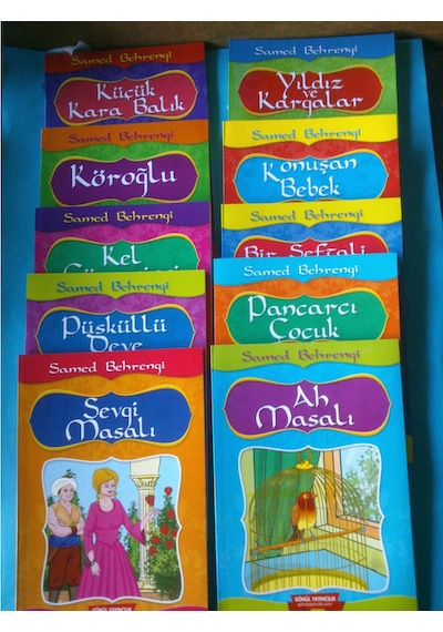 Masal Kitabıı 2- 3 .Sınıf Seviye 10 Kitap Samed Bahrengi