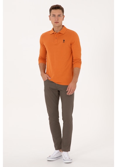 U.s. Polo Assn. Erkek Vizon Pantolon Kanvas-chino 50316835-vr052 Vizon U.s. Polo Assn. Erkek Vizon Pantolon Kanvas-chino 50316835-vr052 Vizon