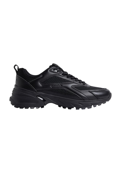 Calvin Klein Erkek Hike Runner Laceup Siyah Sneaker-13548 Siyah