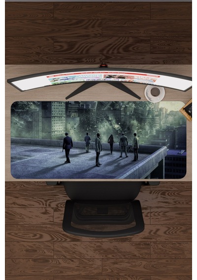 Inception Christopher Nolan V3 90x40 Xxl Gaming Kauçuk Kaymaz Taban Mouse Pad Fare Altlığı