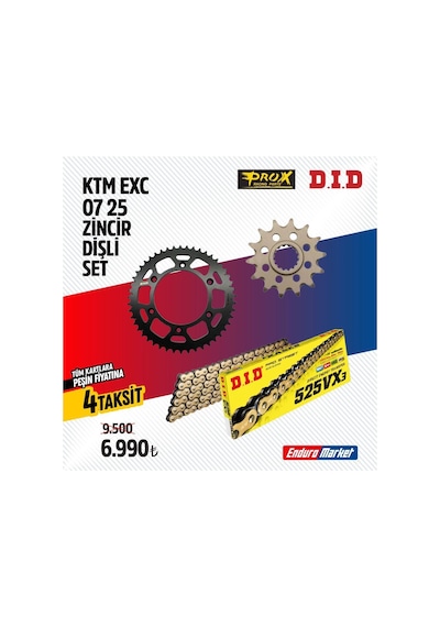 Ktm Exc Tpı 250 Zincir Dişli Set Diğer