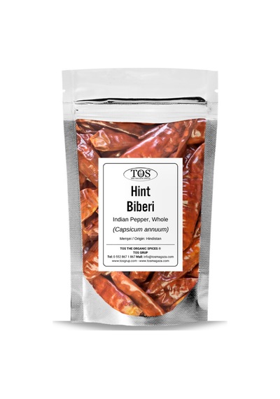 Tos The Organic Spices Hint Biberi 500 G Capsicum Annuum