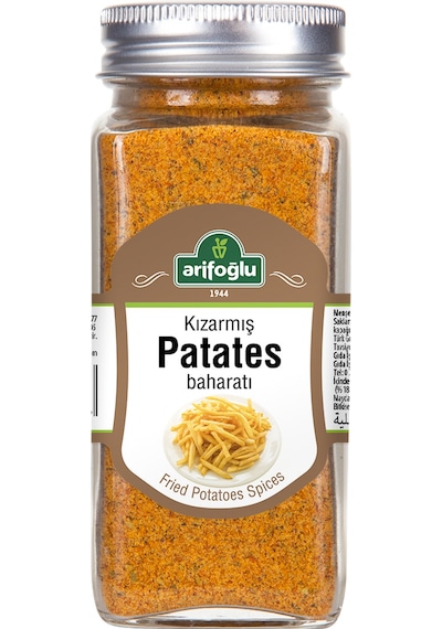 Arifoğlu Kızarmış Patates Baharatı Cam Şişe 75 G
