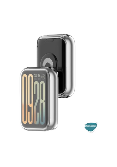Microsonic Xiaomi Smart Band 8 Pro Kılıf 360 Full Round Soft Silicone