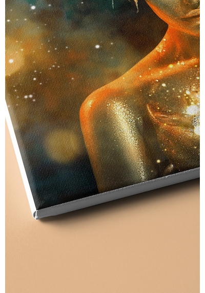 Webstyle Sayılarla Boyama Seti Kasnaklı Altın Kız 60 X 75 Cm