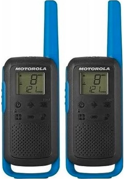 Motorola TLKR-T62 Pmr 2'li El Telsizi Mavi