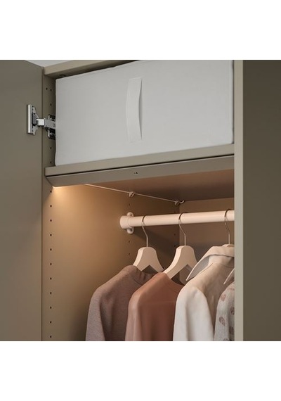 Ikea Översıdan Led'li Sensörlü Dolap Aydınlatması, Gri-beyaz, 46 Cm