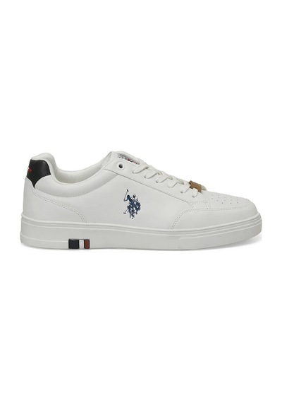U.s. Polo Assn.5m Noah 5fx Erkek Spor Ayakkabı Beyaz 40-45 Beyaz Beyaz