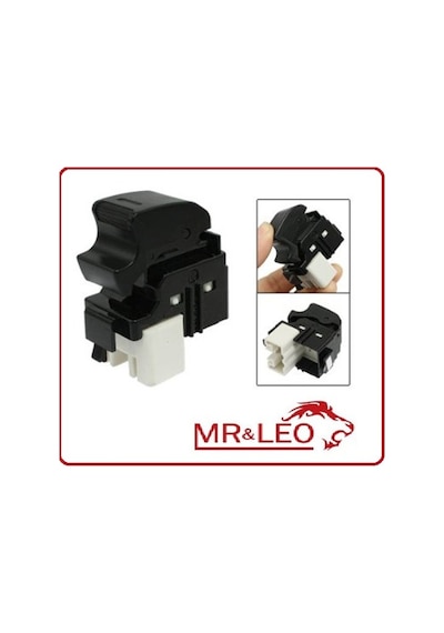 Toyota Corolla Uyumlu 1993-1997 Sag Tekli Cam Düğmesi 84810-12080