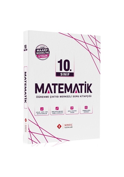 2027 Sonuç Yayınları 10. Sınıf Matematik Maarif Modele Uygun Modüller Set