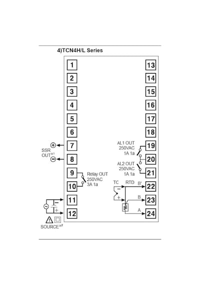 Autonics Tcn4l-24r ,96x96mm 110v..220vac Pt100/tc Röle/ssr Isı Kontrol