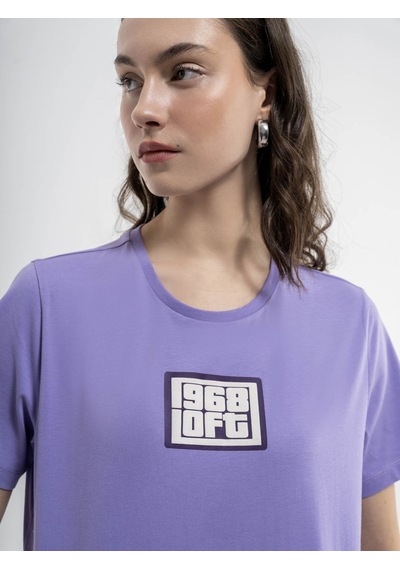 Loft Kadın T-shirt Mor Lf2033154 24yp69000181 P69167 Mor