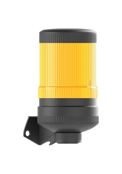 Mesan Ø70 1 Kat Işıklı Kolon Multi Led Buzzer Duvar Montaj Turuncu 12-24vac/dc Ms 424.3.12-24vac/dc